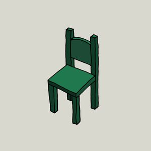 Green chair