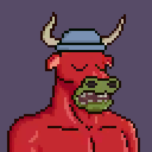 Pixel Bull-#50