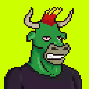 Pixel Bull-#166