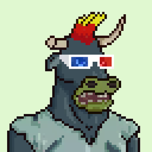 Pixel Bull-#4